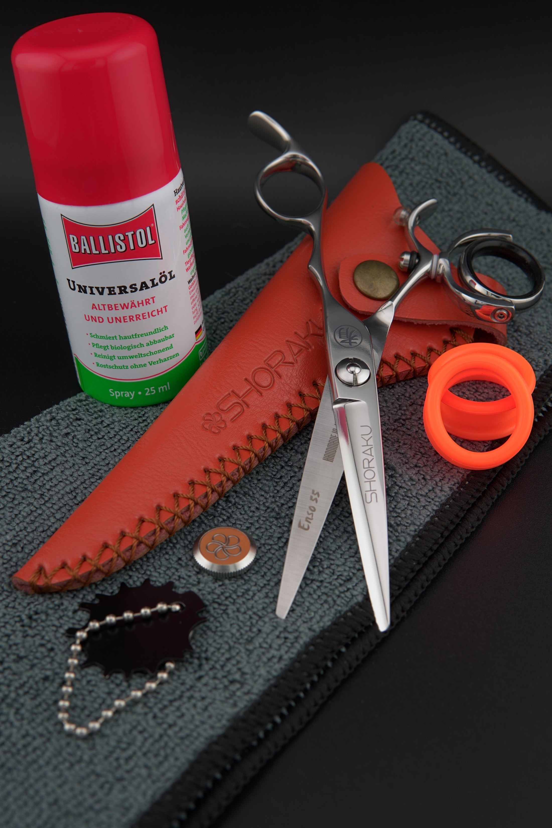 ENSO Master Series – Ergonomische Profi-Schere mit Convex-Klinge und 3D-Gelenk.